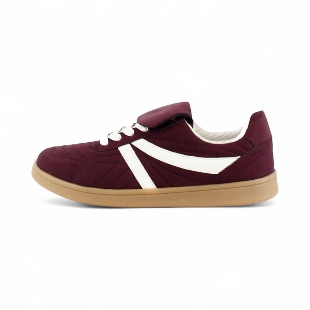 Steve Madden Women's Madrid Sneaker Burgundy Size 9, 7.5, 6.5 NEW WITH BOX